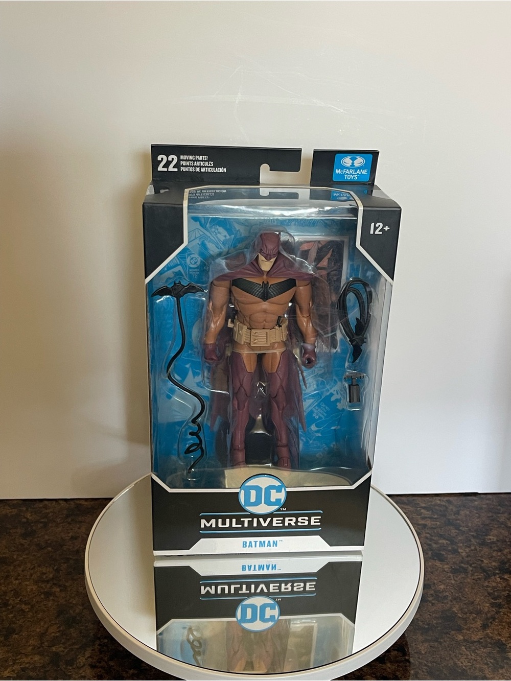 DC Multiverse Batman Action Figure - Maroon, Tan & Black